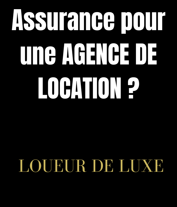 Assurance pour une agence de location de voiture de luxe - Quoi Souscrire / Assurance complémentaire ?